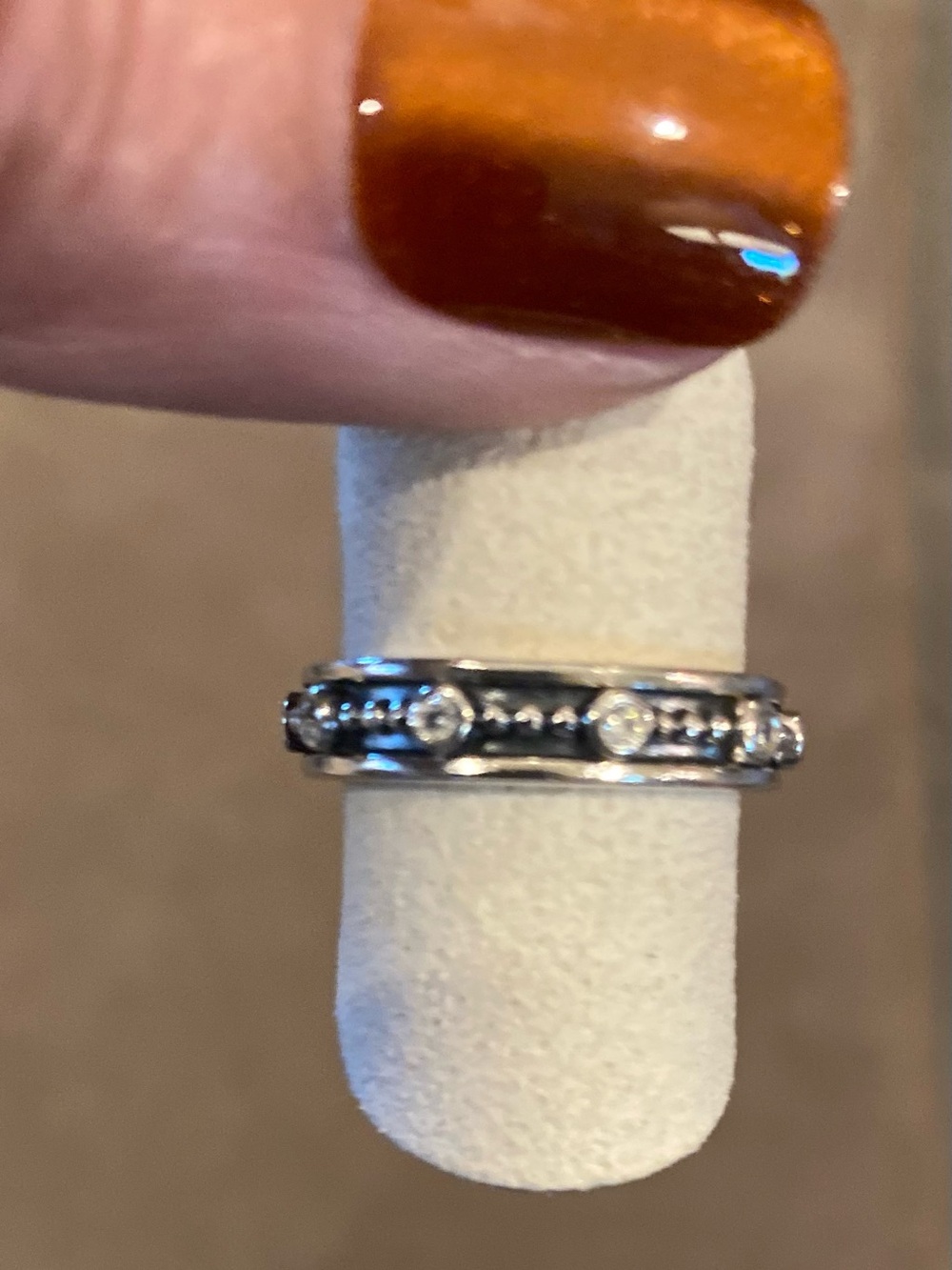 Pandora retired Fairytale Royalty ring. Sz 6 sterling silver